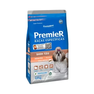 Ração Premier para Cães Adultos Shih Tzu sabor Salmão 1kg