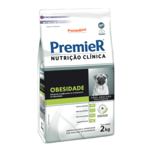 Ração Premier Nutrição Clínica Obesidade para Cães Adultos Raças Pequenas 2kg
